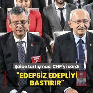 �aibe tart��mas� CHP'yi sard�! �Edepsiz edepliyi bast�r�r�