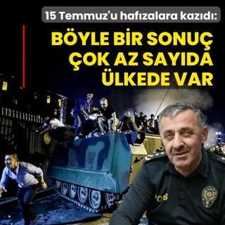 15 Temmuz'u bu s�zlerle haf�zalara kaz�d�: B�yle bir sonu� �ok az say�da �lkede var