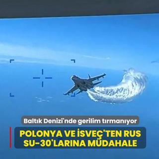 Balt�k Denizi'nde gerilim t�rman�yor: Polonya ve �sve�'ten Rus Su-30'lar�na m�dahale