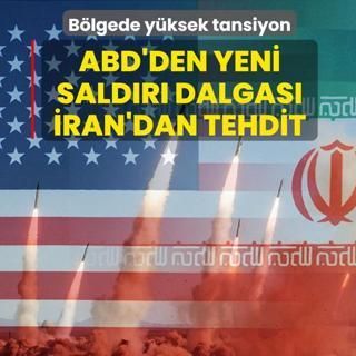 B�lgede y�ksek tansiyon! ABD'den yeni sald�r� dalgas�, Devrim Muhaf�zlar�'ndan tehdit