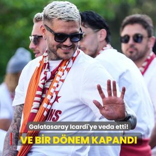Ve bir d�nem kapand�! Galatasaray Mauro Icardi'ye veda etti