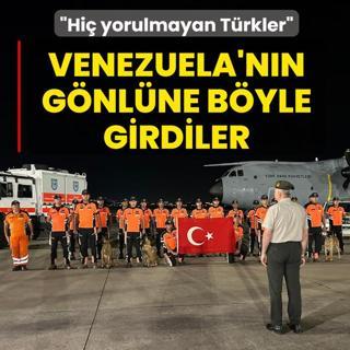 Venezuela'n�n g�nl�ne b�yle girdiler: Hi� yorulmayan T�rkler