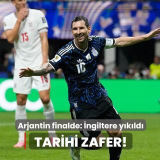 Tarihi zafer! Arjantin finalde: �ngiltere y�k�ld�