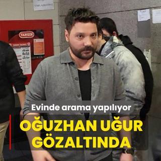 O�uzhan U�ur g�zalt�nda! Evinde arama yap�l�yor