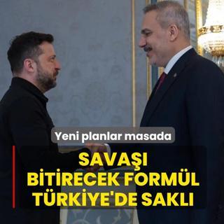 Sava�� bitirecek form�l T�rkiye'de sakl�! Yeni planlar masada