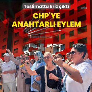 Teslimatta kriz ��kt�! CHP'ye �anahtarl�� eylem