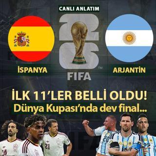 CANLI: �spanya - Arjantin