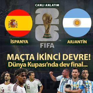 CANLI: �spanya - Arjantin