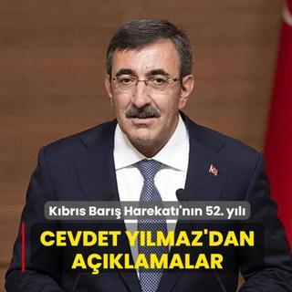 K�br�s Bar�� Harekat�'n�n 52. y�l�... Cumhurba�kan� Yard�mc�s� Y�lmaz'dan a��klamalar