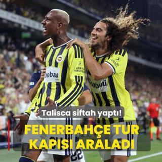 Talisca siftah yapt�! Fenerbah�e tur kap�s� aralad�
