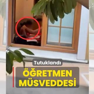 ��retmen m�sveddesi! Skandal� baba anbean kaydetti