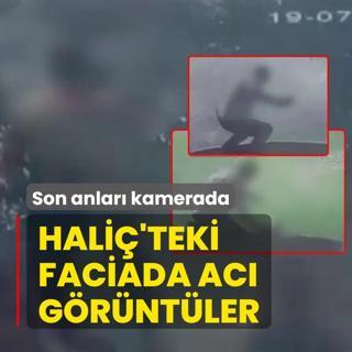 Tur teknesinden d��erek hayat�n� kaybetmi�ti! Hali�'teki faciada kahreden g�r�nt�ler
