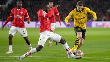 Borussia Dortmund attı, PSV Eindhoven cevap verdi