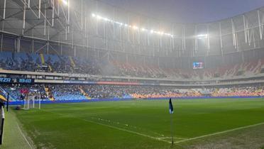 Adana Demirspor-Gaziantep FK mana yamur engeli!