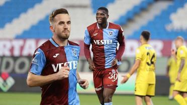 Trabzonspor'da Paul Onuachu ve Edin Visca'dan muhteem performans
