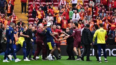 Tartma sonras Galatasaray'dan aklama!
