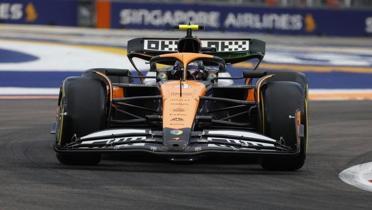 Singapur'da pole pozisyonu Lando Norris'in