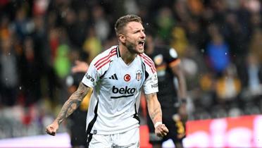 Kartal galibiyete Immobile ile utu! Kayseri'de 3 puan 3 golle geldi