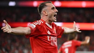 Gollerine devam ediyor! Kerem Aktrkolu, Benfica'ya abuk snd