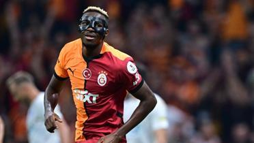 Galatasaray'dan Victor Osimhen maskesi iin aklama!