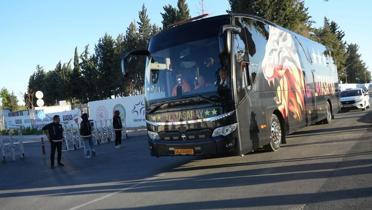 Galatasaray kafilesi Antalya'ya geldi!