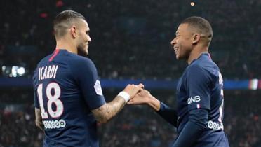 Mbappe'den Icardi'ye Gl kal mesaj