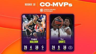 THY Euroleague'de 10. haftann MVP'leri belli oldu