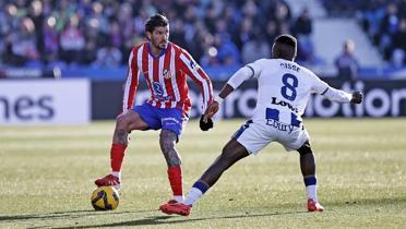 Atletico Madrid'e Leganes elmesi