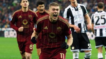 Roma'dan Udinese karsnda 2 goll galibiyet