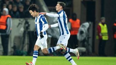 Real Sociedad tur avantajn 2 golle ald