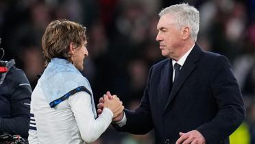 Ancelotti: Modric, futbol iin bir hediye