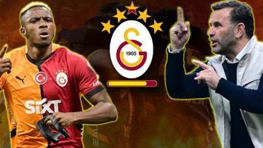 Galatasaray 5. yldz akna! Aslan yine ampiyonluk yolunda