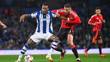 UEFA Avrupa Ligi'nde Real Sociedad ile Manchester United yeniemedi