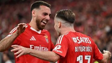 Orkun ve Kerem yldzlat, Benfica 3 puan ald