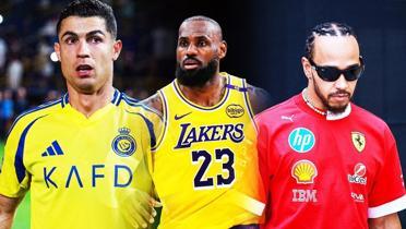 Onlar iin ya sadece bir say: Ronaldo, LeBron, ve Lewis Hamilton