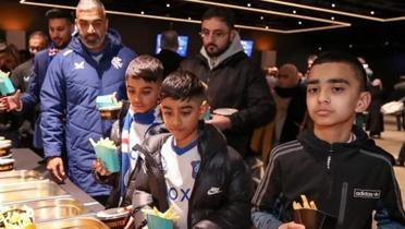 Rangers'tan Ibrox'ta iftar yemei