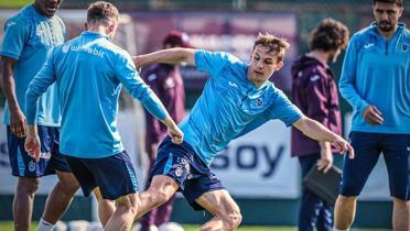 Trabzonspor, Galatasaray mann hazrlklarn ara vermeden srdrd