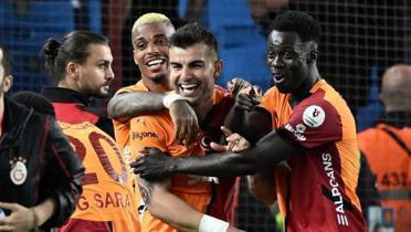 Galatasaray, Trabzonspor'a kar seriye balad: 5 ma, 5 galibiyet