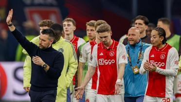Ajax'tan byk ok: Zirveden ikincilie