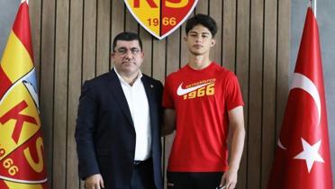 Kayserispor'da Kayra Cihan, A Takm'a ykseltildi
