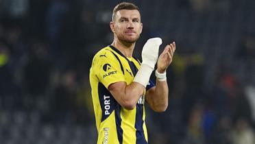 Veda paylam! Edin Dzeko Fenerbahe'den ayrld