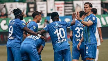 Rizespor'dan evinde 5 goll galibiyet!