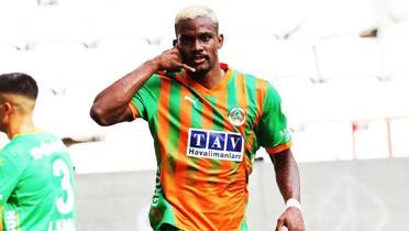 Alanyaspor'da en skorer isim Sergio Cordova oldu