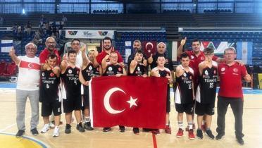 Down Sendromlular Basketbol Milli Takm, ikinci oldu