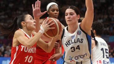A Milli Kadn Basketbol Takm, eyrek finalde!