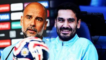 Galatasaray'a transferi gndemdeydi! Guardiola'dan lkay Gndoan aklamas