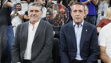 Derbi sonu ortalk kart! Gvenlik gleri olaya mdahale etti