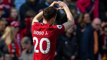 Liverpool, Diogo Jota'nn 20 numaral formasn emekli etti