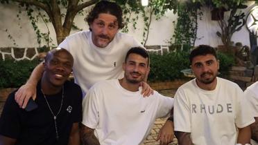 Trabzonspor'da ynetim ve futbolcular yemekte bulutu