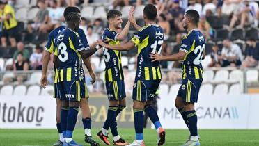 Fenerbahe hazrlk manda hata yapmad! Szymanski galibiyeti getirdi